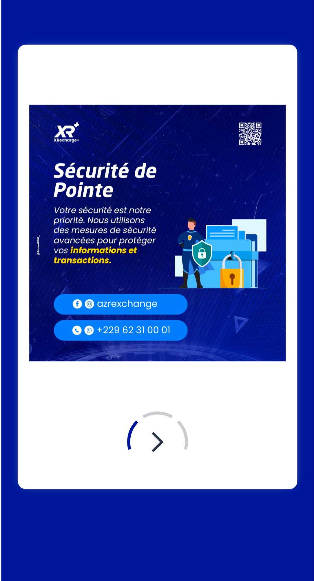 XRecharge+ — Dépôts & retraits